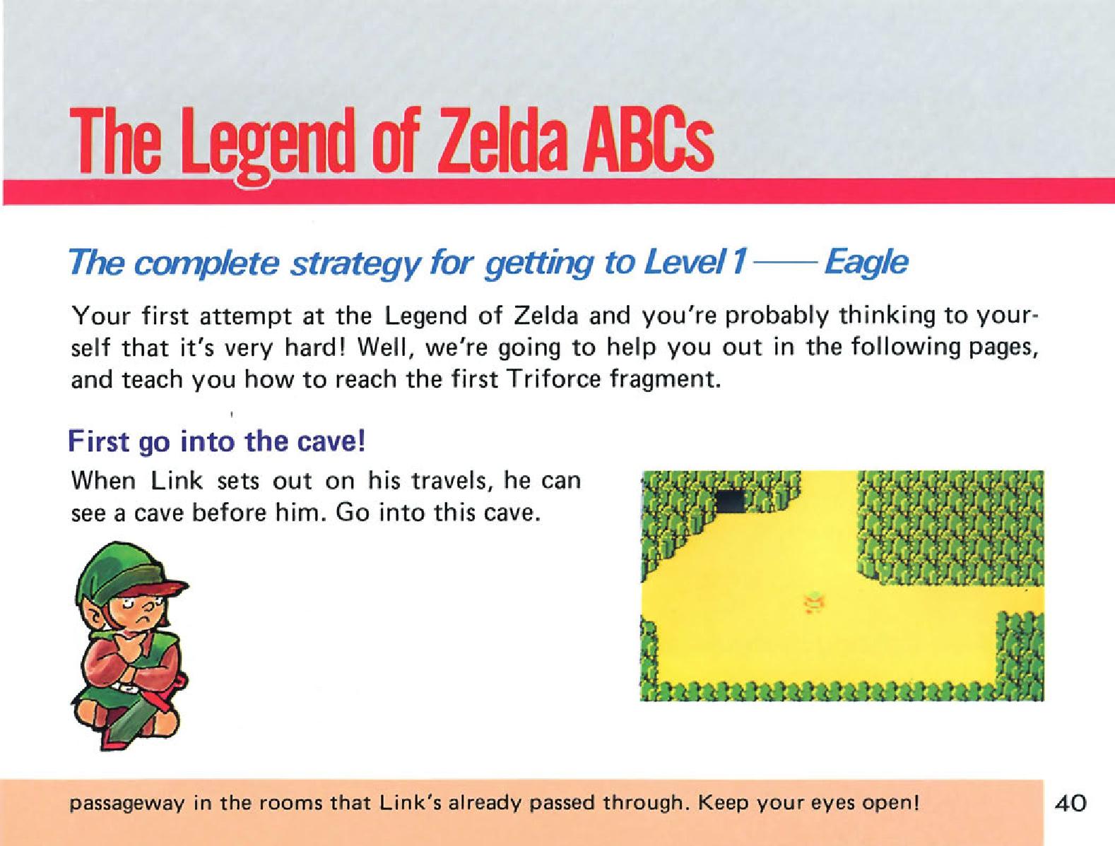 Neseে The Legend of Zelda: ম্যানুয়াল