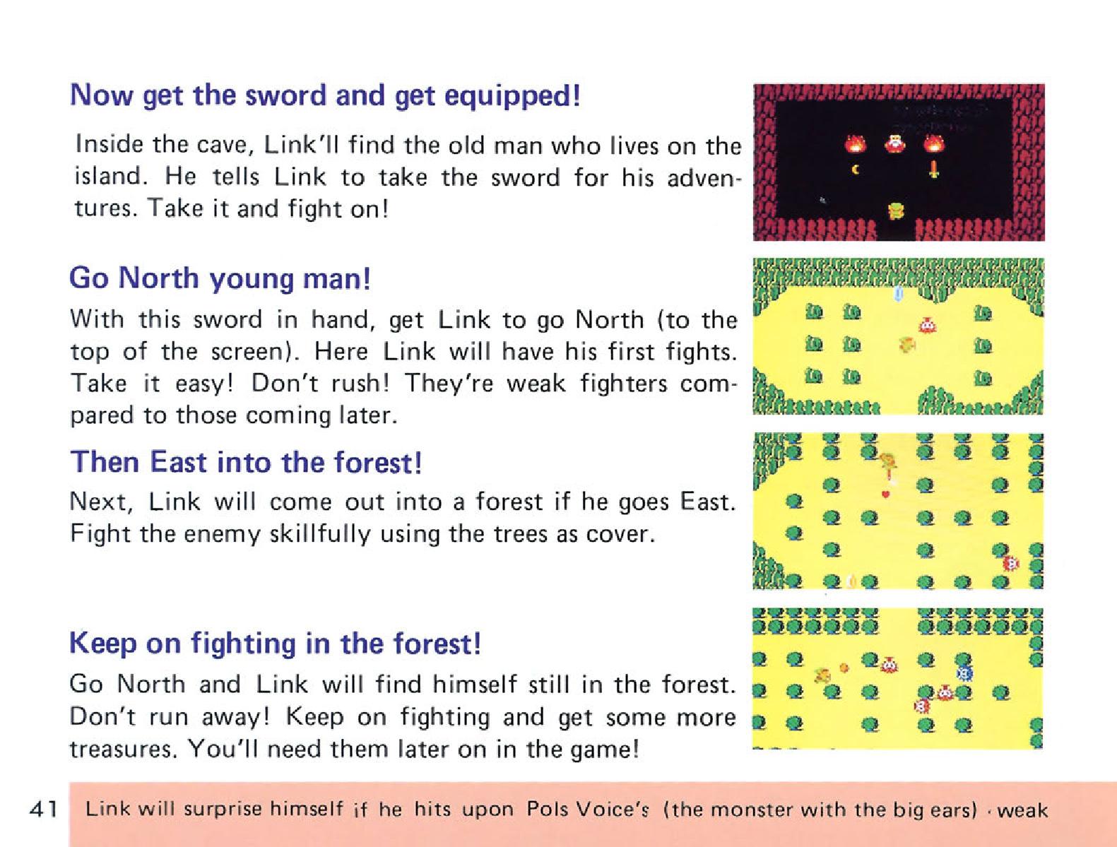 Neseে The Legend of Zelda: ম্যানুয়াল