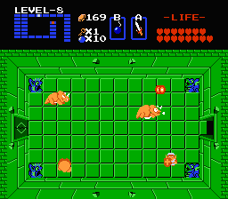 Zelda 1 : les monstres (ennemis standards et boss) d'Hyrule (Zelda I Nes mini)