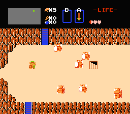 Zelda 1 : les monstres (ennemis standards et boss) d'Hyrule (Zelda I Nes mini)