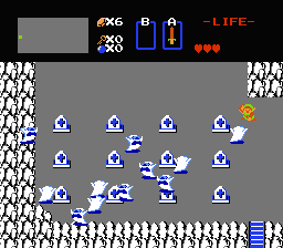 Zelda 1 : les monstres (ennemis standards et boss) d'Hyrule (Zelda I Nes mini)