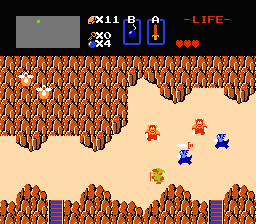 Zelda 1 : les monstres (ennemis standards et boss) d'Hyrule (Zelda I Nes mini)
