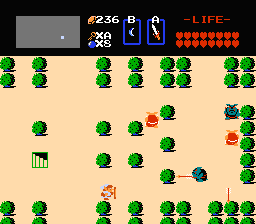 Zelda 1 : les monstres (ennemis standards et boss) d'Hyrule (Zelda I Nes mini)