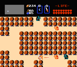 Zelda 1 : les monstres (ennemis standards et boss) d'Hyrule (Zelda I Nes mini)