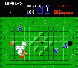 Zelda 1 : les monstres (ennemis standards et boss) d'Hyrule (Zelda I Nes mini)