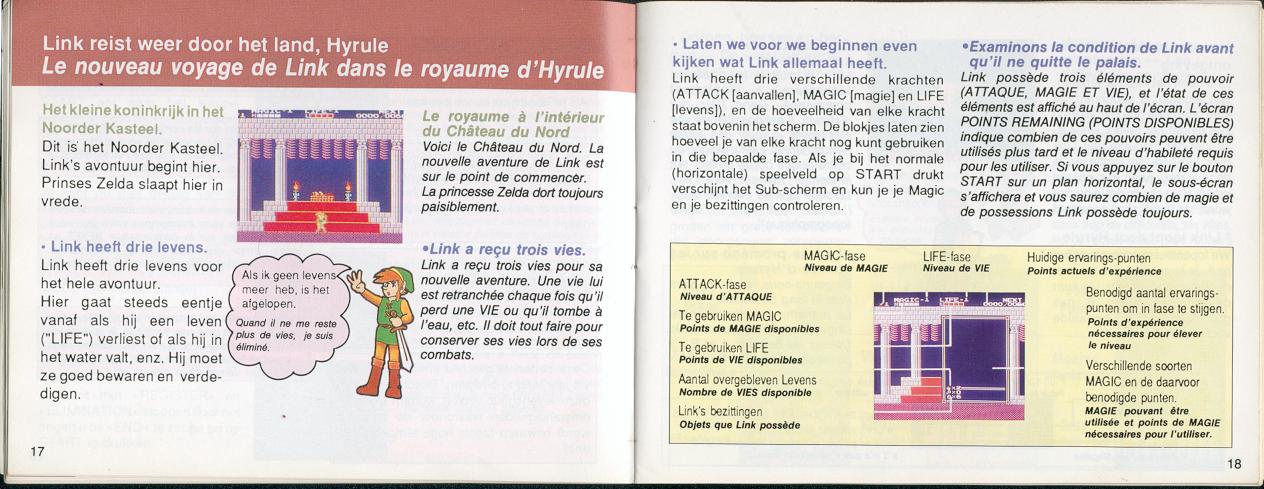 Double Dragon II - The Revenge auf Nes: Das Handbuch
