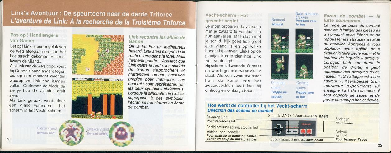 Double Dragon II - The Revenge auf Nes: Das Handbuch
