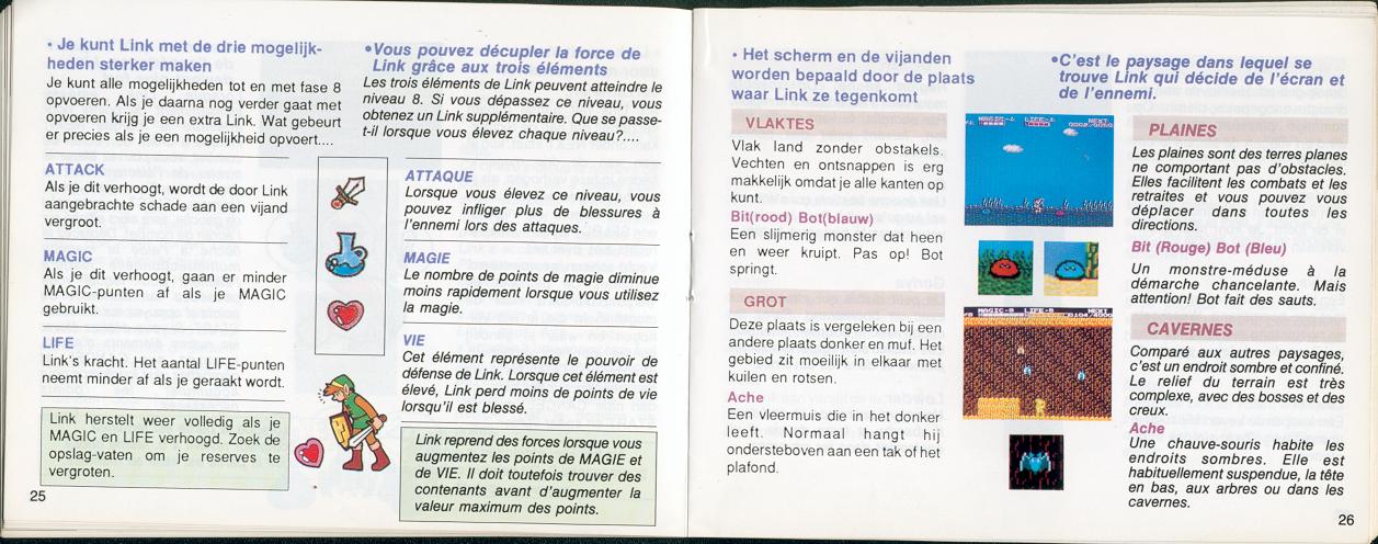 Double Dragon II - The Revenge auf Nes: Das Handbuch