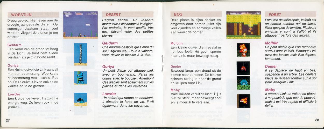 Double Dragon II - The Revenge auf Nes: Das Handbuch