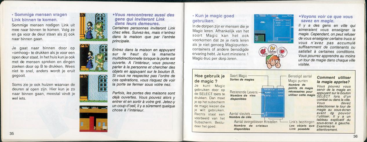 Double Dragon II - The Revenge auf Nes: Das Handbuch