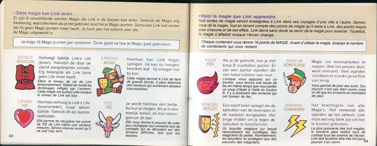 Double Dragon II - The Revenge auf Nes: Das Handbuch