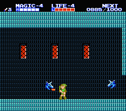 Zelda 2 - The adventure of Link sur Nes (mini) et GBA (nes classic) : Le bestiaire (les monstres des Palais) Zelda 2 - The adventure of Link sur Nes (mini) et GBA (nes classic) : Le bestiaire (les monstres des Palais)