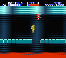 Zelda 2 - The adventure of Link sur Nes (mini) et GBA (nes classic) : Le bestiaire (les monstres des Palais) Zelda 2 - The adventure of Link sur Nes (mini) et GBA (nes classic) : Le bestiaire (les monstres des Palais)