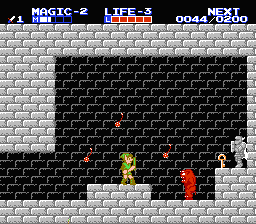 Zelda 2 - The adventure of Link sur Nes (mini) et GBA (nes classic) : Le bestiaire (les monstres des Palais) Zelda 2 - The adventure of Link sur Nes (mini) et GBA (nes classic) : Le bestiaire (les monstres des Palais)