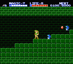 Zelda 2 - The adventure of Link sur Nes (mini) et GBA (nes classic) : Le bestiaire (les monstres des Palais) Zelda 2 - The adventure of Link sur Nes (mini) et GBA (nes classic) : Le bestiaire (les monstres des Palais)