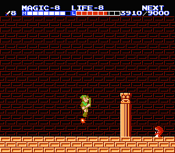 Zelda 2 - The adventure of Link sur Nes (mini) et GBA (nes classic) : Le bestiaire (les monstres des Palais) Zelda 2 - The adventure of Link sur Nes (mini) et GBA (nes classic) : Le bestiaire (les monstres des Palais)