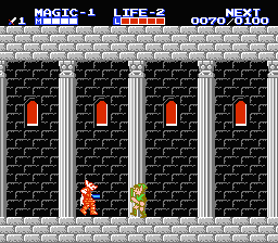 Zelda 2 - The adventure of Link sur Nes (mini) et GBA (nes classic) : Le bestiaire (les monstres des Palais) Zelda 2 - The adventure of Link sur Nes (mini) et GBA (nes classic) : Le bestiaire (les monstres des Palais)