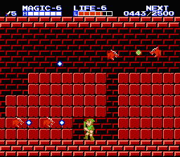 Zelda 2 - The adventure of Link sur Nes (mini) et GBA (nes classic) : Le bestiaire (les monstres des Palais) Zelda 2 - The adventure of Link sur Nes (mini) et GBA (nes classic) : Le bestiaire (les monstres des Palais)