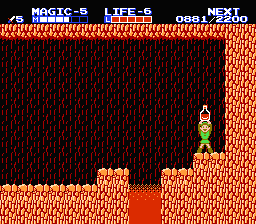 Zelda 2 - The adventure of Link sur Nes (mini) et GBA (nes classic) : Les objets et magies d'Hyrule