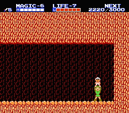 Zelda 2 - The adventure of Link sur Nes (mini) et GBA (nes classic) : Les objets et magies d'Hyrule