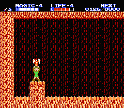 Zelda 2 - The adventure of Link sur Nes (mini) et GBA (nes classic) : Les objets et magies d'Hyrule