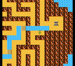 Zelda 2 - The adventure of Link sur Nes (mini) et GBA (nes classic) : Les objets et magies d'Hyrule