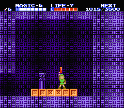 Zelda 2 - The adventure of Link sur Nes (mini) et GBA (nes classic) : Les objets et magies d'Hyrule