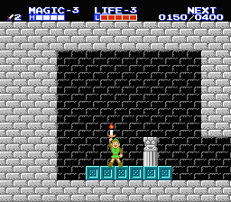 Zelda 2 - The adventure of Link sur Nes (mini) et GBA (nes classic) : Les objets et magies d'Hyrule