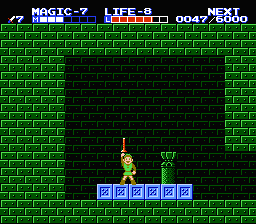 Zelda 2 - The adventure of Link sur Nes (mini) et GBA (nes classic) : Les objets et magies d'Hyrule