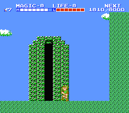 Zelda 2 - The adventure of Link sur Nes (mini) et GBA (nes classic) : Les objets et magies d'Hyrule
