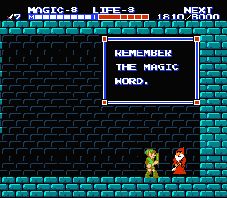 Zelda 2 - The adventure of Link sur Nes (mini) et GBA (nes classic) : Les objets et magies d'Hyrule