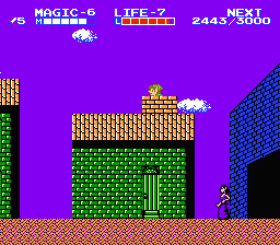 Zelda 2 - The adventure of Link sur Nes (mini) et GBA (nes classic) : Les objets et magies d'Hyrule