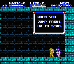 Zelda 2 - The adventure of Link sur Nes (mini) et GBA (nes classic) : Les objets et magies d'Hyrule