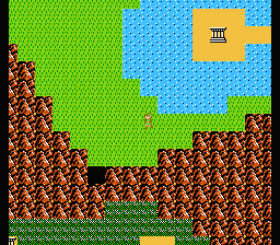 Zelda 2 - The adventure of Link sur Nes (mini) et GBA (nes classic) : les réceptacles de coeur et de magie