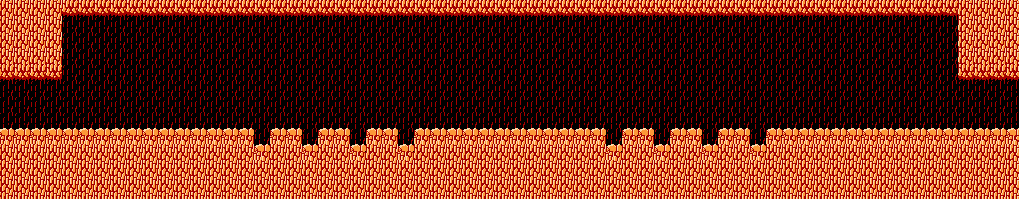 Les plans du monde Zelda 2 - The adventure of Link sur Nes : la carte du Labyrinthe de la Montagne de la mort