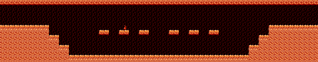 Les plans du monde Zelda 2 - The adventure of Link sur Nes : la carte du Labyrinthe de la Montagne de la mort