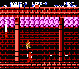 Soluce de Zelda II - The Adventure of Link (Zelda 2) sur Nes (Nintendo Entertainment System) : Donjon 3 - le palais de l'île du cimetière Soluce de Zelda II - The Adventure of Link (Zelda 2) sur Nes (Nintendo Entertainment System) : Donjon 3 - le palais de l'île du cimetière