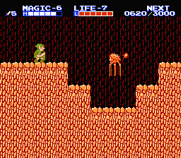 Soluce de Zelda II - The Adventure of Link (Zelda 2) sur Nes : Du palais de l'île à celui du labyrinthe