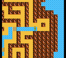 Soluce de Zelda II - The Adventure of Link (Zelda 2) sur Nes : Du labyrinthe au palais de la mer