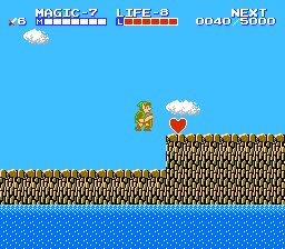Soluce de Zelda II - The Adventure of Link (Zelda 2) sur Nes : Du labyrinthe au palais de la mer