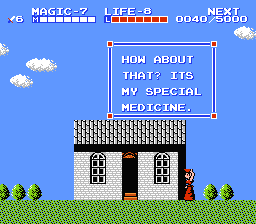 Soluce de Zelda II - The Adventure of Link (Zelda 2) sur Nes : Du labyrinthe au palais de la mer