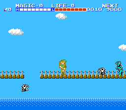 Soluce de Zelda II - The Adventure of Link (Zelda 2) sur Nes : Du palais des 3 yeux au grand palais