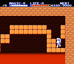Soluce de Zelda II - The Adventure of Link (Zelda 2) sur Nes (Nintendo Entertainment System) : Donjon 7 - le grand palais (great palace)