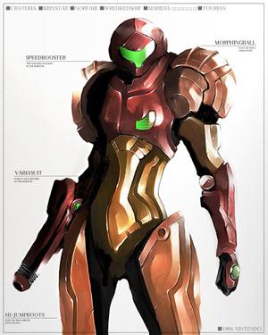 Armure et costumes de Samus