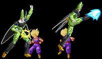 Dragon Ball Z 2 - La légende Saien sur Snes : les coups spéciaux de Cell
