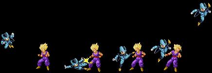 Snes-এ Dragon Ball Z 2 - La légende Saien: Petit Cell-এর বিশেষ আক্রমণ