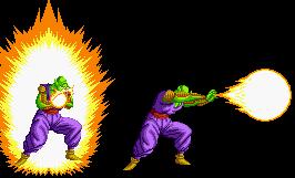Snes-এ Dragon Ball Z 2 - La légende Saien: পিকোলোর বিশেষ আক্রমণ