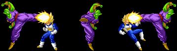 Snes-এ Dragon Ball Z 2 - La légende Saien: পিকোলোর বিশেষ আক্রমণ
