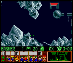 Lemmings Super nintendo : La soluce du niveau 5 - 03 : SUNSOFT SPECIAL 3