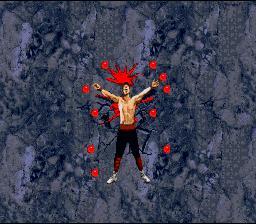 Mortal Kombat 2 sur Snes : Les niveaux où l'on combat : The pit 2 special fatality